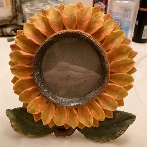 Stand up sunflower picture frame